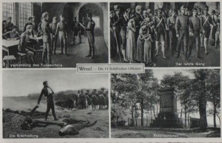 Wesel - u.a. Schilsche Offiziere - u.a. letzter Gang - 1937 Wesel - u.a. Schilsche Offiziere - u.a. letzter Gang - 1937