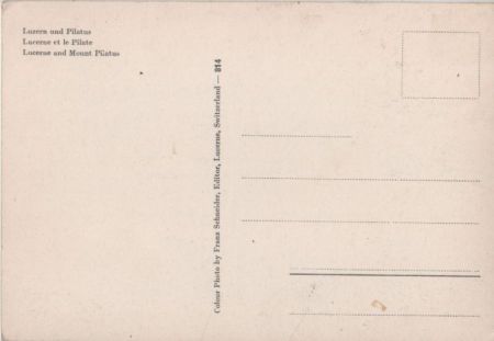 Luzern - Schweiz - und Pilatus