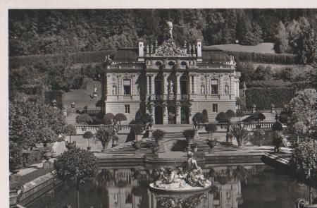 Schloss Linderhof - ca. 1955 Schloss Linderhof - ca. 1955