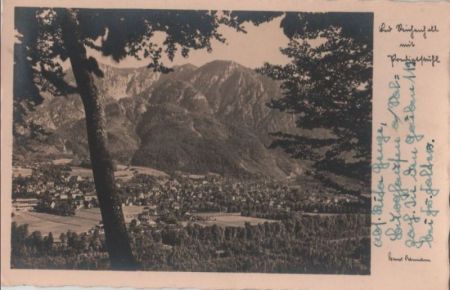 Bad Reichenhall - mit Predigtstuhl - 1934 Bad Reichenhall - mit Predigtstuhl - 1934