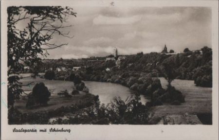 Schönburg - Burgruine - ca. 1950 Schönburg - Burgruine - ca. 1950