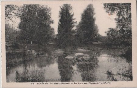 Frankreich - Fontainebleau - Le Mare aux Pigeons - ca. 1955 Frankreich - Fontainebleau - Le Mare aux Pigeons - ca. 1955
