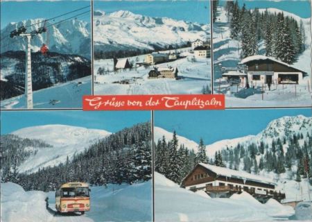 Österreich - Tauplitzalm - u.a. mit Dachstein - ca. 1980 Österreich - Tauplitzalm - u.a. mit Dachstein - ca. 1980
