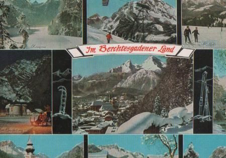 Winterpracht bei Berchtesgaden - 1987 Winterpracht bei Berchtesgaden - 1987
