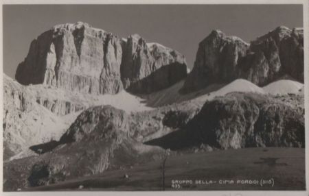 Italien - Sass Pordoi - ca. 1950 Italien - Sass Pordoi - ca. 1950