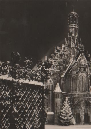 Nürnberg - Weihnachtskarte - ca. 1965 Nürnberg - Weihnachtskarte - ca. 1965