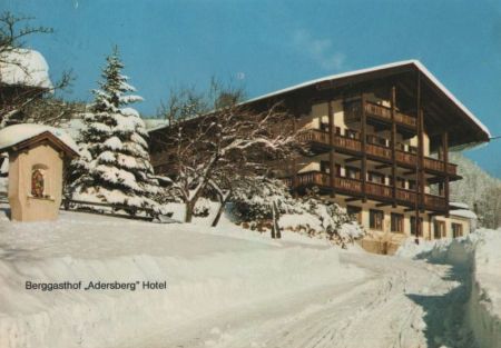 Grassau-Rottau - Berggasthof Adersberg - ca. 1985 Grassau-Rottau - Berggasthof Adersberg - ca. 1985