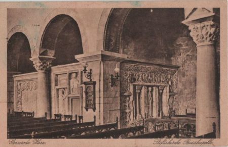 Gernrode - Stiftskirche Busskapelle - 1948 Gernrode - Stiftskirche Busskapelle - 1948