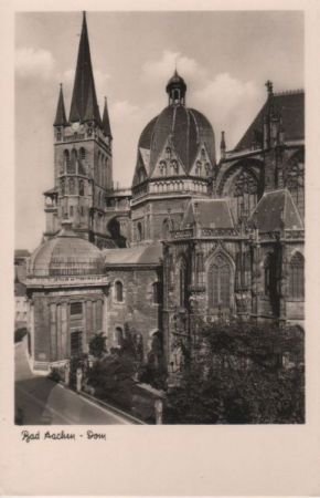 Aachen - Dom - ca. 1955 Aachen - Dom - ca. 1955
