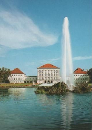 München - Das Schloß Nymphenburg - ca. 1985 München - Das Schloß Nymphenburg - ca. 1985