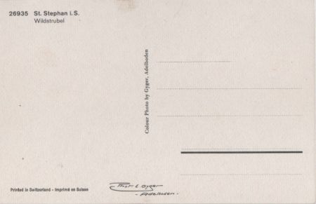 Sankt Stephan - Schweiz - Wildstrubel