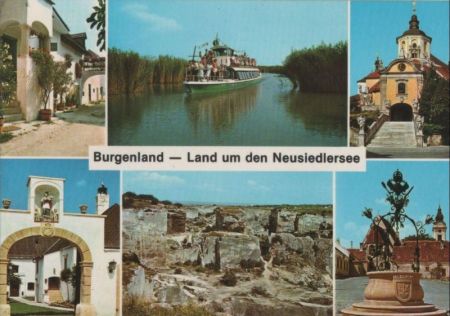 Österreich - Burgenland - u.a. Neusiedlersee - 1983 Österreich - Burgenland - u.a. Neusiedlersee - 1983