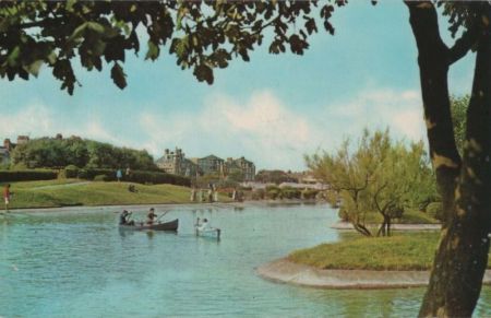Großbritannien - Skegness - The Boating Lake - 1968 Großbritannien - Skegness - The Boating Lake - 1968