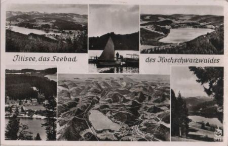 Titisee-Neustadt - mit 6 Bildern - 1954 Titisee-Neustadt - mit 6 Bildern - 1954