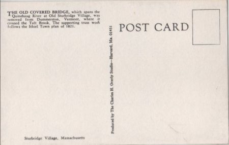 Sturbridge - USA - Old Sturbridge Village Sturbridge - USA - Old Sturbridge Village