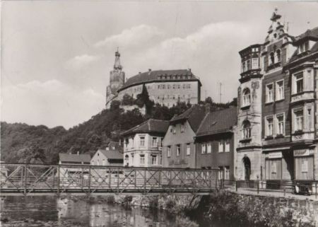 Weida - Blick zur Osterbrug - 1981 Weida - Blick zur Osterbrug - 1981
