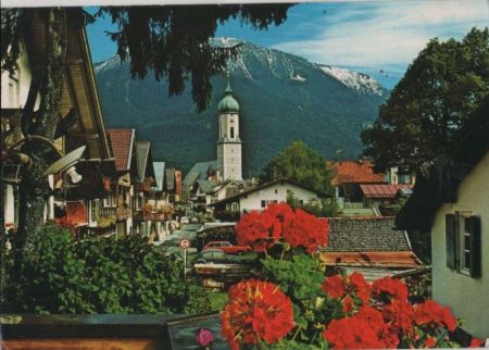 Garmisch-Partenkirchen - Sonnenstraße - 1986 Garmisch-Partenkirchen - Sonnenstraße - 1986