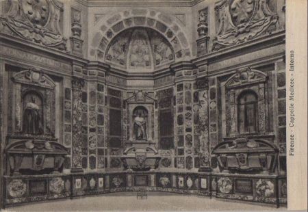 Italien - Florenz - Capelle Medicee - Interno - ca. 1940 Italien - Florenz - Capelle Medicee - Interno - ca. 1940