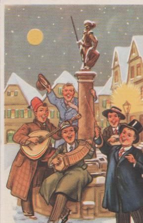 Viel Glück im Neuen Jahr - ca. 1955 Viel Glück im Neuen Jahr - ca. 1955