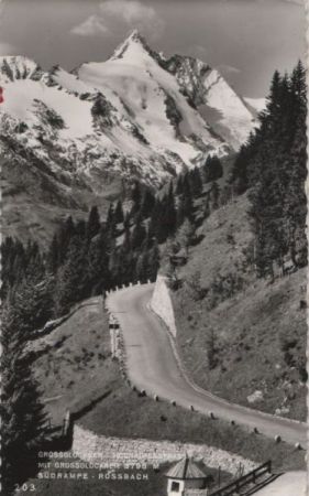 Österreich - Großglockner-Hochalpenstraße - Südrampe - 1962 Österreich - Großglockner-Hochalpenstraße - Südrampe - 1962