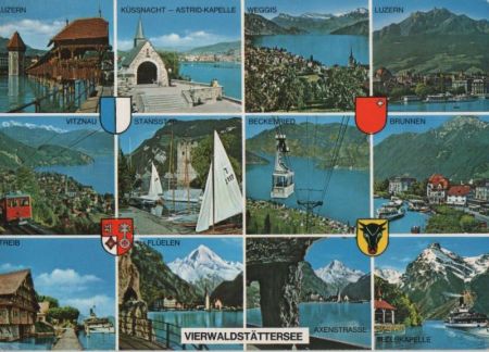 Schweiz - Vierwaldstättersee - u.a. Treib - 1973 Schweiz - Vierwaldstättersee - u.a. Treib - 1973