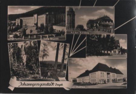 Johanngeorgenstadt - u.a. Krankenhaus - 1965 Johanngeorgenstadt - u.a. Krankenhaus - 1965
