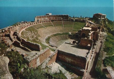Italien - Taormina - Teatro Greco - 1974 Italien - Taormina - Teatro Greco - 1974