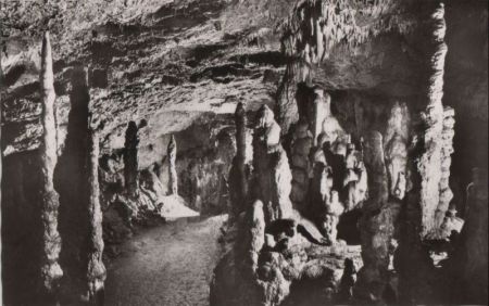 Sonnenbühl-Genkingen - Untenhausen, Nebelhöhle - ca. 1960 Sonnenbühl-Genkingen - Untenhausen, Nebelhöhle - ca. 1960