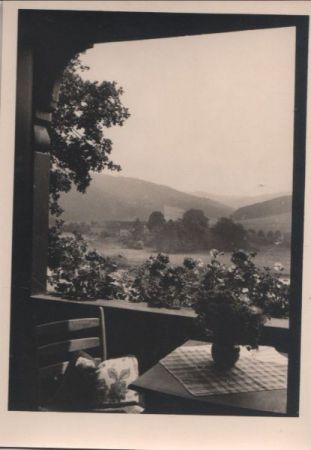 Landschaft von der Terrasse Landschaft von der Terrasse