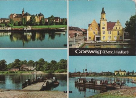 Coswig - u.a. an der Elbfähre - 1977 Coswig - u.a. an der Elbfähre - 1977