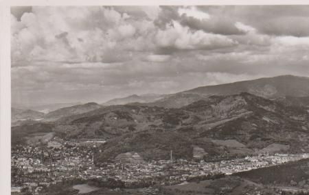 Freiburg mit hohem Kandel - 1954 Freiburg mit hohem Kandel - 1954