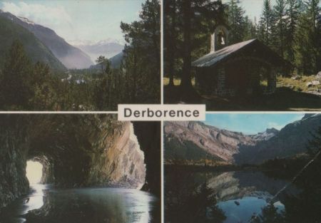 Schweiz - Derborence - mit 4 Bildern - 1991 Schweiz - Derborence - mit 4 Bildern - 1991