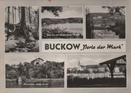 Buckow - u.a. Kinderheim Weiße Taube - 1966