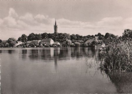 Feldberg, Feldberger Seenlandschaft - Am Haussee - 1962 Feldberg, Feldberger Seenlandschaft - Am Haussee - 1962