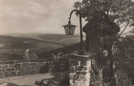 Eisenach - Blick von der Wartburg - 1966 Eisenach - Blick von der Wartburg - 1966