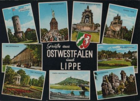 Ostwestfalen-Lippe - u.a. Bad Rothenfelde - ca. 1970 Ostwestfalen-Lippe - u.a. Bad Rothenfelde - ca. 1970