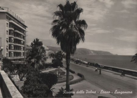 Italien - Loano - Lungomare - ca. 1955 Italien - Loano - Lungomare - ca. 1955