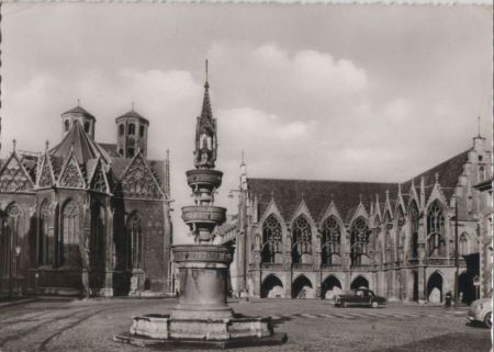 Braunschweig - Altstadtmarkt - 1964 Braunschweig - Altstadtmarkt - 1964