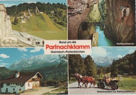 Garmisch-Partenkirchen - Partnachklamm - ca. 1975 Garmisch-Partenkirchen - Partnachklamm - ca. 1975