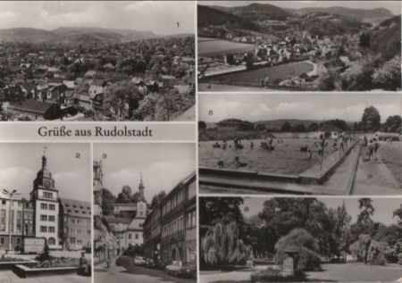 Rudolstadt - u.a. Ortsteil Schaale - ca. 1980 Rudolstadt - u.a. Ortsteil Schaale - ca. 1980