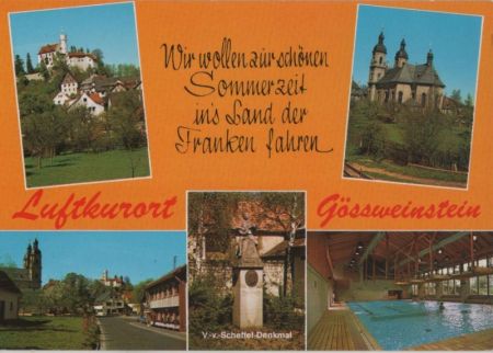 Gößweinstein - 5 Teilbilder - ca. 1980 Gößweinstein - 5 Teilbilder - ca. 1980