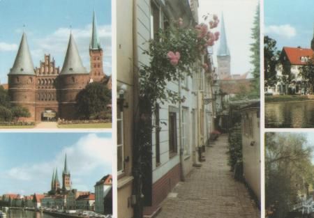 Lübeck - 5 Bilder - ca. 1985 Lübeck - 5 Bilder - ca. 1985