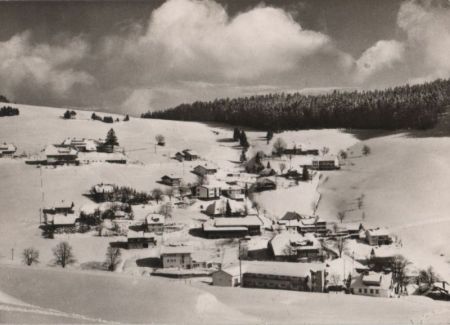 Todtnau-Todtnauberg - Blick auf Bergerhöhe - 1967 Todtnau-Todtnauberg - Blick auf Bergerhöhe - 1967