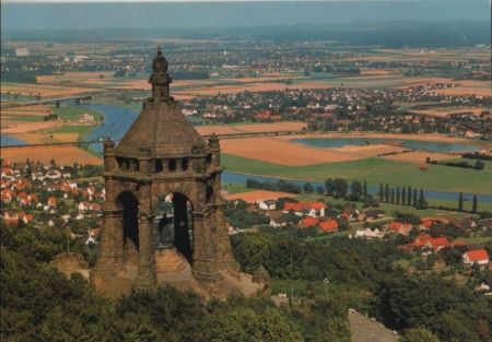Porta Westfalica - Kaiser-Wilhelm-Denkmal - ca. 1985 Porta Westfalica - Kaiser-Wilhelm-Denkmal - ca. 1985