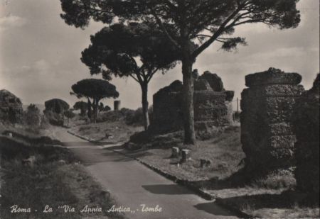 Italien - Rom - Roma - La Via Appia Antica - Tombe - ca. 1960 Italien - Rom - Roma - La Via Appia Antica - Tombe - ca. 1960