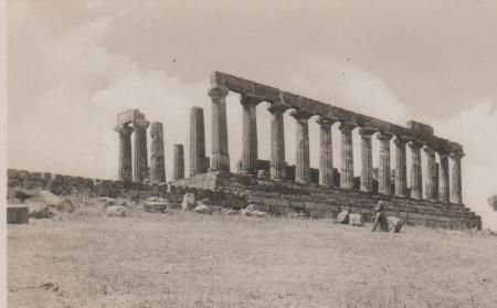 Italien - Agrigento - Tempio di Giunone Lacina - ca. 1940 Italien - Agrigento - Tempio di Giunone Lacina - ca. 1940