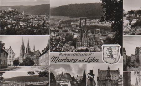 Marburg an der Lahn - 1958 Marburg an der Lahn - 1958