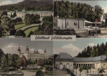 Bad Wildungen - u.a. Badehotel - 1958 Bad Wildungen - u.a. Badehotel - 1958