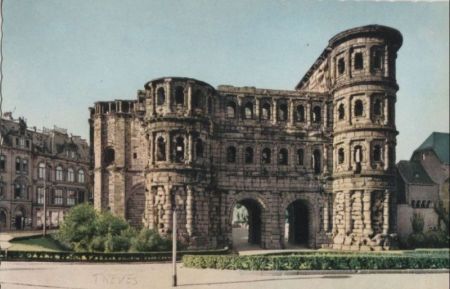 Trier - La Porta Nigra - ca. 1965 Trier - La Porta Nigra - ca. 1965