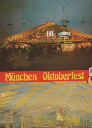 Hofbräu-Festzelt in München - ca. 1985 Hofbräu-Festzelt in München - ca. 1985